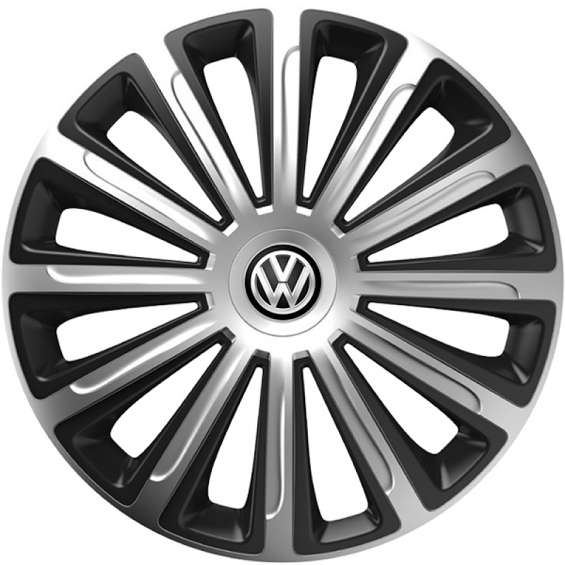 PUKLICE PRE VW 15" TREND silver/black 4ks